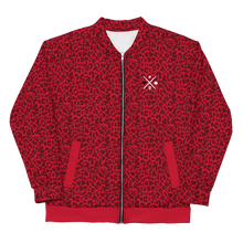 Load image into Gallery viewer, PQ CHEETAH PRINT Unisex Bomber Jacket