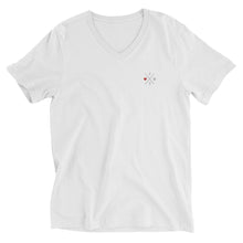 Load image into Gallery viewer, PQ Unisex Short Sleeve V-Neck T-Shirt