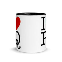 Load image into Gallery viewer, I LOVE PQ coffee mug
