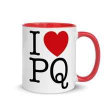 Load image into Gallery viewer, I LOVE PQ coffee mug

